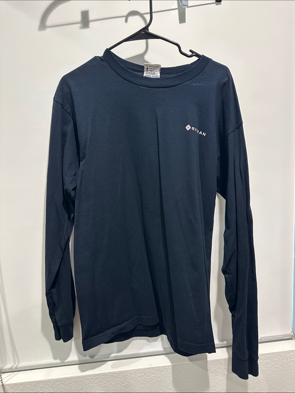 Rivian Navy Long Sleeve Tee